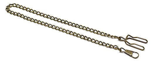 COCOTINA New Bronze Alloy Chain for Antique Quartz Women Men Vintage Pocket Watch