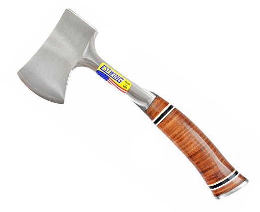 Estwing E14A 12-Inch Sportsman's Axe with Leather Grip & Sheath