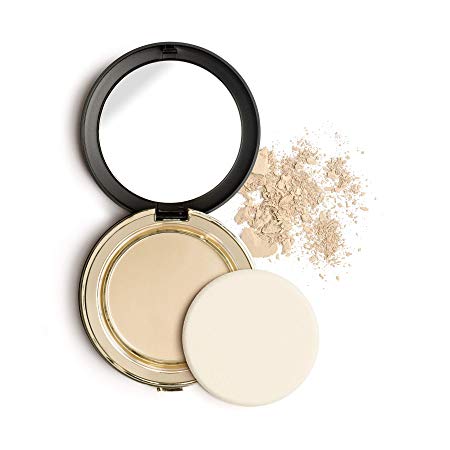Mirenesse Skin Clone Mineral Powder Foundation SPF15, 4-in-1 Flawless Skin Serum High Coverage Matte Finish Hydrating Silky Powder in Compact, Vegan & Toxin Free, 21 Vienna 0.46oz