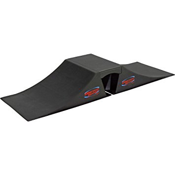 Discount Ramps SK-900 Black 12" High Double Launch Skateboard Ramp Kit