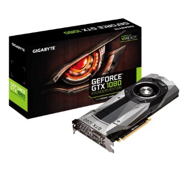 Gigabyte GeForce GTX 1080 Founders Edition Graphics Cards GV-N1080D5X-8GD-B