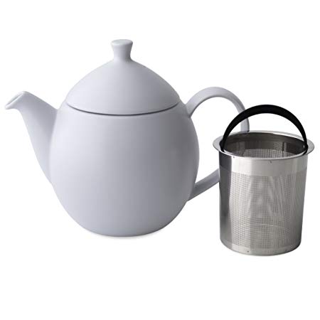FORLIFE Dew Teapot with Basket Infuser, Lavender Mist, 32 oz/946ml
