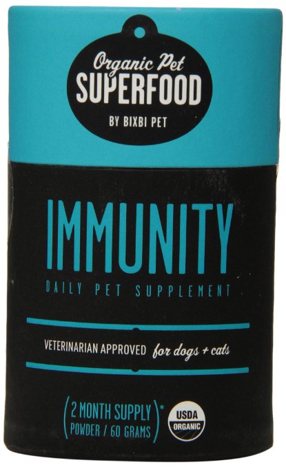 Organic Pet Superfood Premium Supplement For Dogs and Cats 60 grams