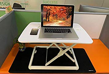 Laptop Sit-Stand Smart Desk by Well Ergon - White