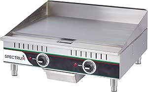 Winco Commercial-Grade Electric Griddle, 24"