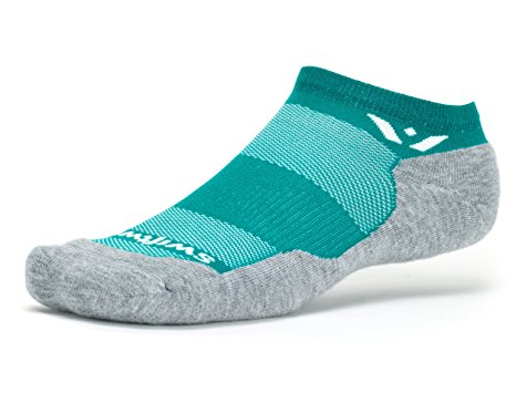 Swiftwick MAXUS ZERO, No-Show Socks for Running and Golfing