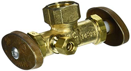 Brass Craft R1700DVX R Dual Outlet Shut-Off Valve