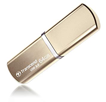 Transcend 64GB USB 3.0 820G Luxury Jet Flash Drive - Gold