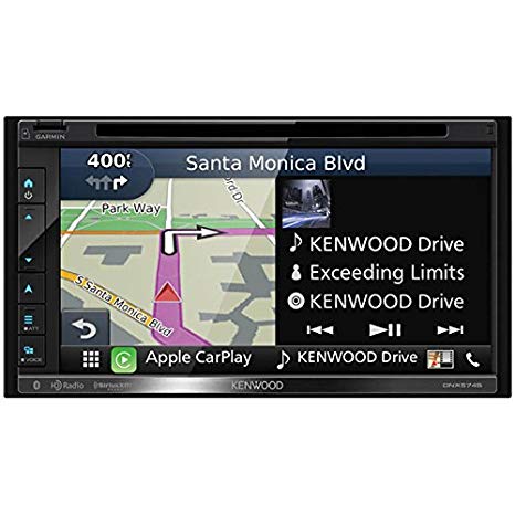 Kenwood DNX574S 2-Din AV Navigation System with Bluetooth & HD Radio