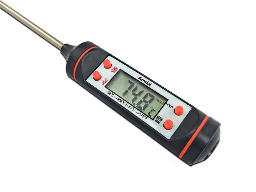 Amdai Basics Digital LCD Food Thermometer Cooking Probe