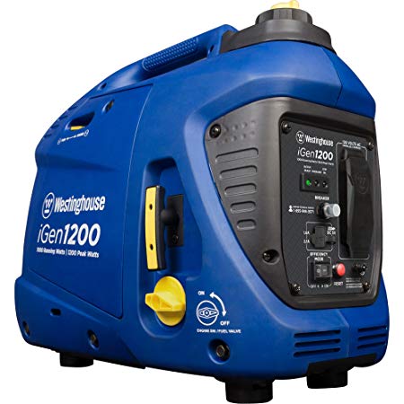 Westinghouse iGen1200 Super Quiet Portable Inverter Generator - 1000 Rated Watts and 1200 Peak Watts - Gas Powered - CARB Compliant