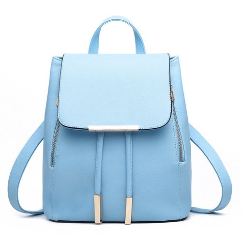 School Backpacks,Girl's Leather Casual Cool Travel Laptop Double Shoulder Backpacks Daypack Bag