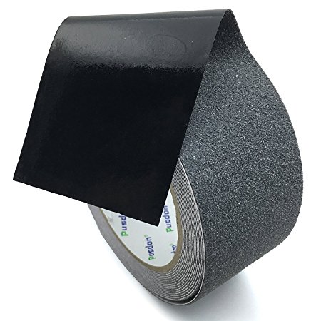 Pusdon Anti Slip Non Skid Safety Tape, Gray, 2-Inch x 15Ft (51mm x 4.75m)