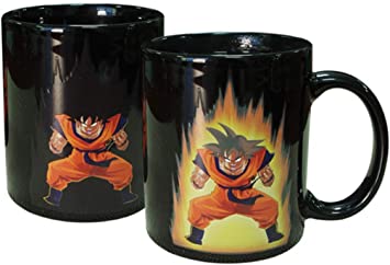 Mazaashop Dragon Ball Z Mug Heat Color Change Reactive Coffee Mug