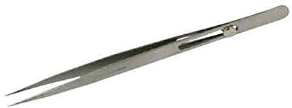 SE 520TW-6 Precision Tweezers Tool, Straight, Fine Tip