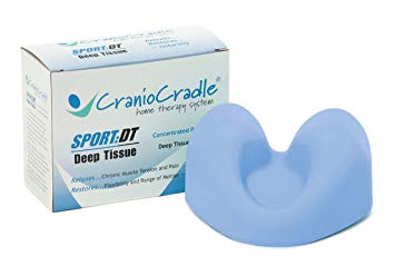 CranioCradle Sport DT (Deep Tissue) - Quality Neck, Back, Shoulder for Deep Tissue Massage, Myofascial Release & Physical Therapy - Lower & Upper Back Pain Relief