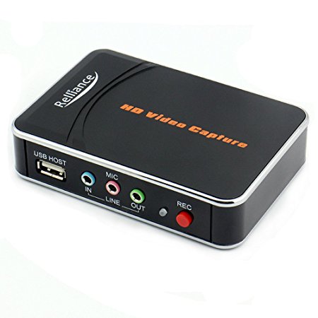 Sourcingbay HDMI Game Capture 1080P HD Video Capture Recorder Box Professional Edit Software into USB Disk For Xbox 360 Xbox One, PlayStation PS 3 PS 4 Wii U.