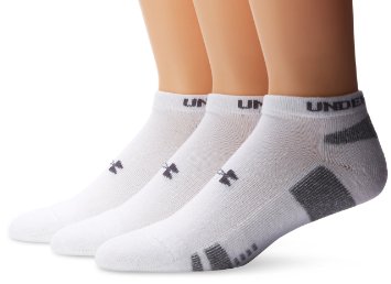 Under Armour Men's HeatGear No Show Socks (3 Pair)