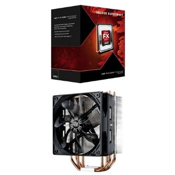 AMD FD8350FRHKBOX FX-8350  FX-Series 8-Core Black Edition Processor with Cooler Master Hyper 212 EVO - CPU Cooler with 120mm PWM Fan