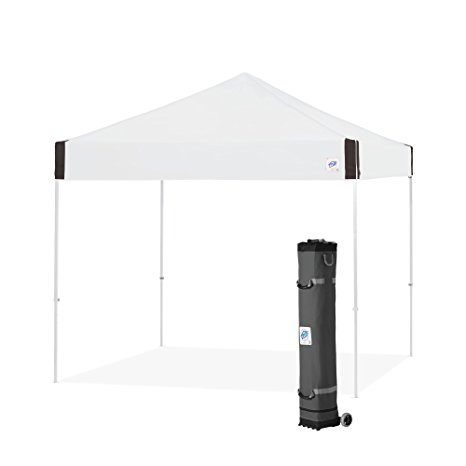 E-Z UP Pyramid Instant Shelter Canopy, 10 by 10', White