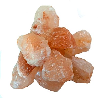Goeco Himalayan Natural Crystal Salt Stone for Salt Lamp,2.2lb/1.0kg