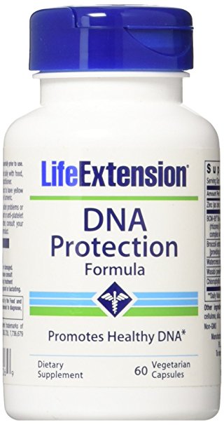 Life Extension DNA Protection Formula Vegetarian Capsules, 60 Count