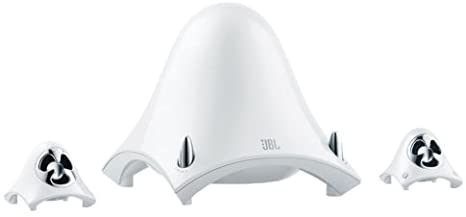 JBL Creature II White UK 220-240V/50Hz Satellite Speakers and Subwoofer