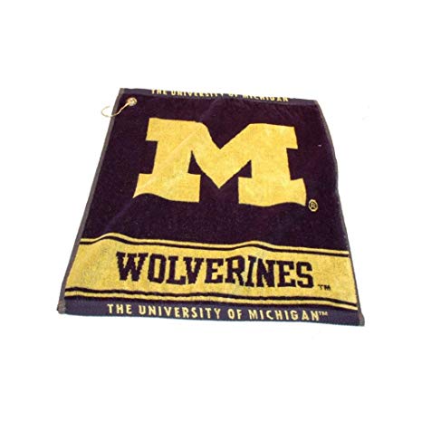 Michigan Wolverines Woven Towel from Team Golf