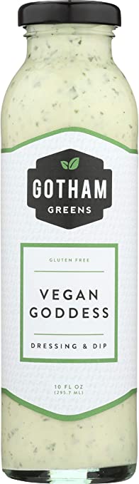 Gotham Greens, Vegan Goddess Dressing & Dip, 10 fl oz