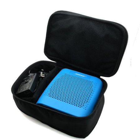 co2CREATM for Bose Soundlink Color Wireless Bluetooth Speaker Soft Nylon Carry All Carrying Travel Storage Case Bag NylonBlack