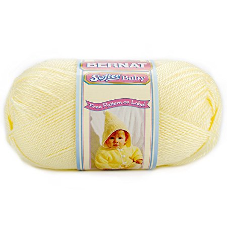 Bernat Softee Baby Yarn, Lemon