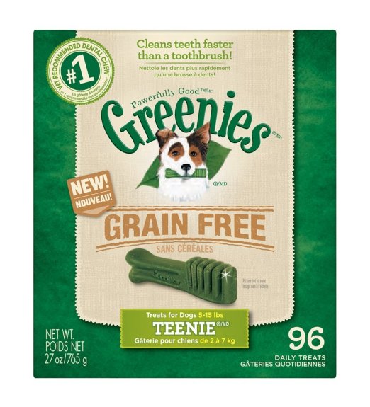 GREENIES Grain Free Dental Chews Dog Treats