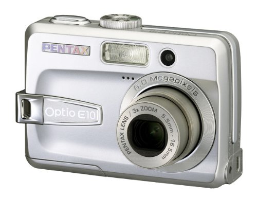 Pentax Optio E10 6MP Digital Camera with 3x Optical Zoom