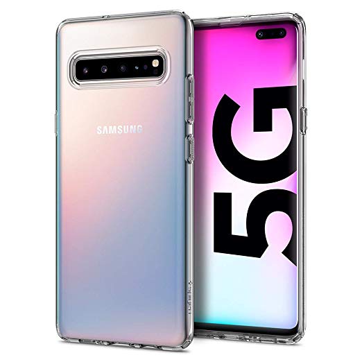 Spigen Liquid Crystal Designed for Samsung Galaxy S10 5G Case (2019) - Crystal Clear