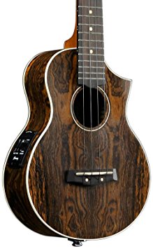 Ibanez UEW13E Open Pore Natural Nylon-Stringed Acoustic-Electric Concert Ukulele