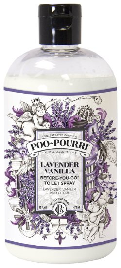Poo-Pourri Lavender Vanilla Scent Refill Bottle 16 OZ