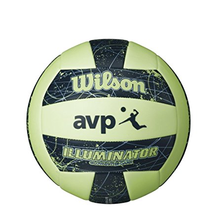 Wilson AVP Illuminator Glow In the Dark Outdoor Volleyball