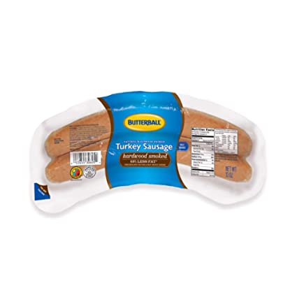 Butterball Fully Cooked Hardwood Smoked Turkey Sausage, 13 oz.