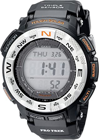 Casio Men's PRG260-1 Pro-Trek Watch with Black Band