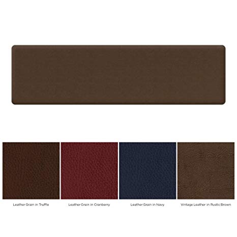 NewLife by GelPro Utility Comfort Mat 20" x 72" Vintage Leather Rustic Brown