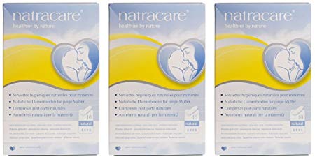 PACK OF 3 Natracare Maternity Pads
