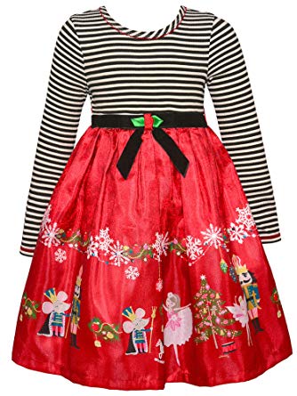 Bonnie Jean Girl's Holiday Nutcracker Ballet Dress