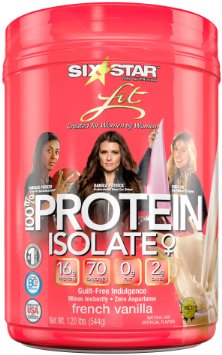 Six Star Fit Lean Protein Blend French Vanilla 12 Pound Packaging may vary