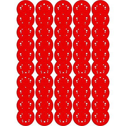 Diablo DCD050150H50G 5 in. 150-Grit Universal Hole Random Orbital Sanding Disc (50-Pack)