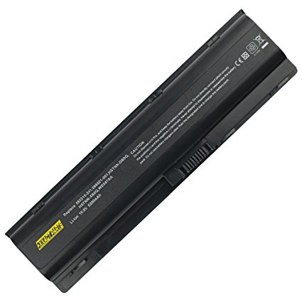 Exxact Parts Solutions® HP compatible High Capacity Generic Replacement Laptop Battery for HP582215-241- TouchSmart tm2-1070ca,tm2-1072nr,tm2-1079cl, tm2-1080la,tm2-2000,tm2-2050us,tm2-2150us,tm2t-1000 6 Cells 10.8V 5200mAh