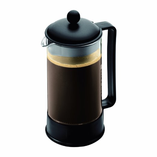 Bodum Brazil 8-Cup French Press Coffee Maker 34-Ounce Black