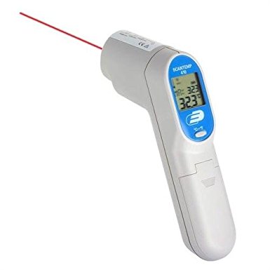 Thermco ACCD0503IR ScanTemp 410 Infrared Thermometer, -33 to 500 Degree C