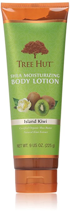 Tree Hut Shea Moisturizing Body Lotion, Island Kiwi, 9 Ounce