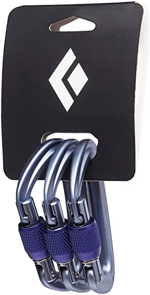 Black Diamond Liteforge Screwgate Carabiner 3 Pack