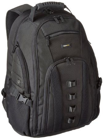 AmazonBasics Adventure Backpack - Fits Up To 17-Inch Laptops